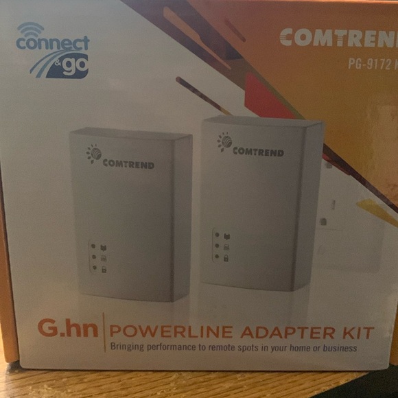 Extend home WI-FI Comtrend G.hn 1200 Mpbs Powerline Ethernet Bridge Adapter - Picture 5 of 5